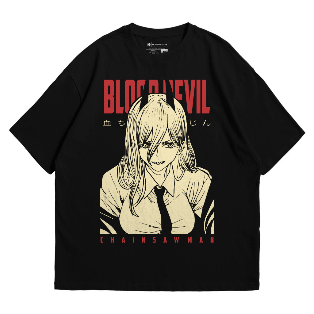 Horror Issue T-Shirt Chainsawman Black Unisex