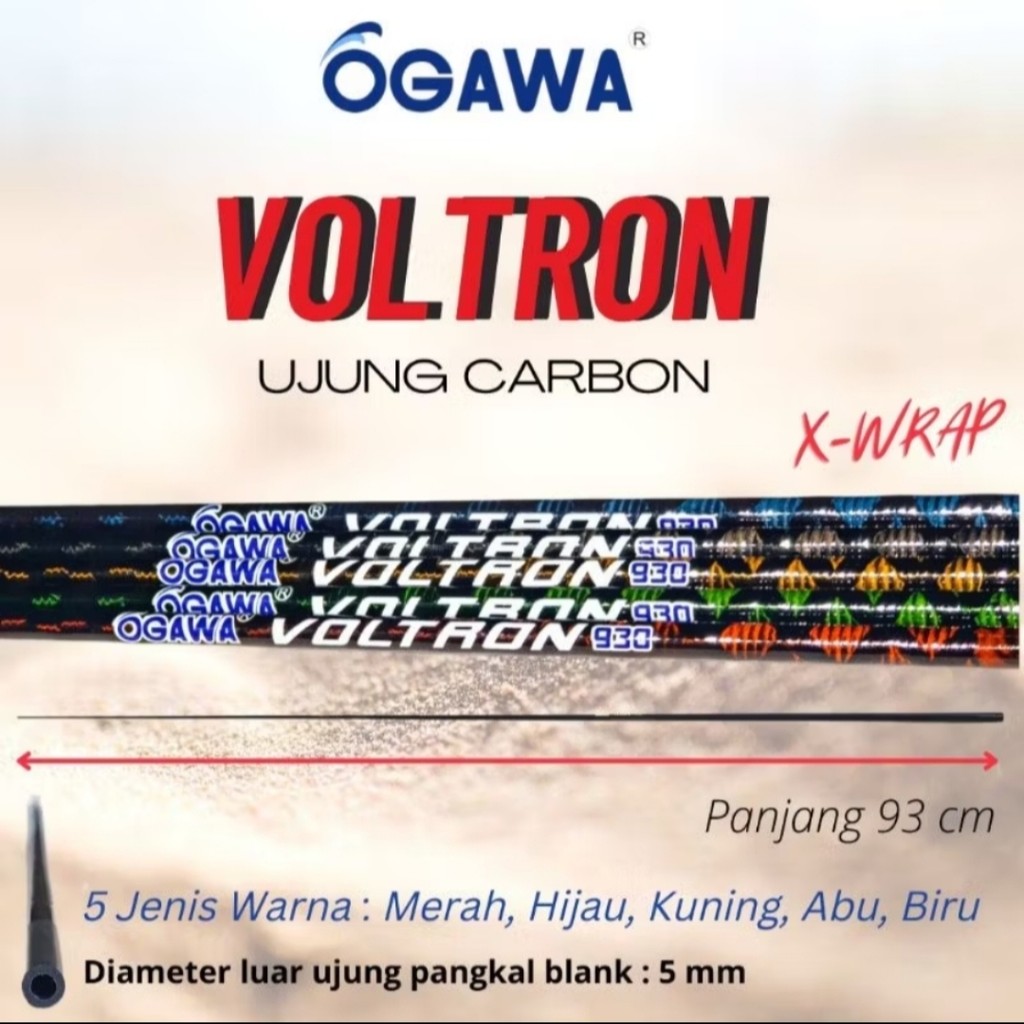 Blank Carbon Ogawa Voltron 930 Bahan Tebal AP