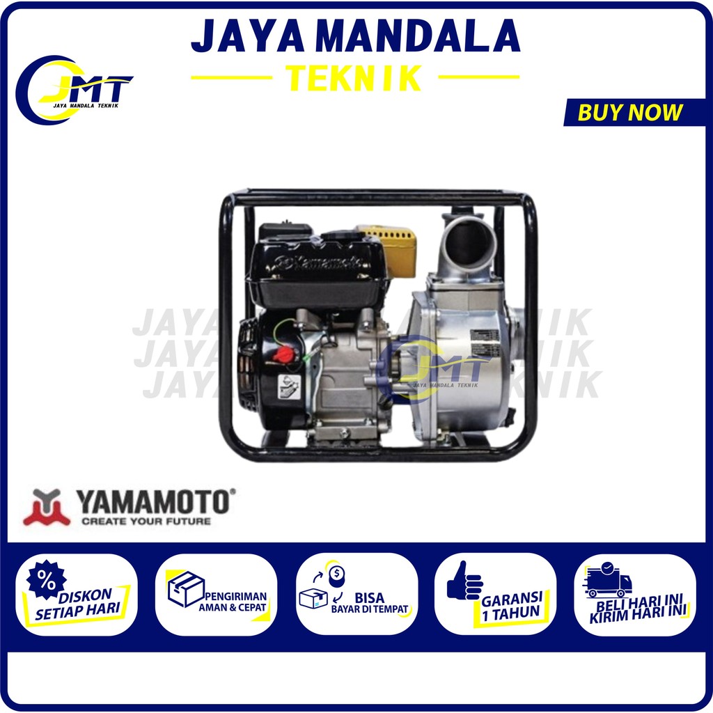 Pompa Air Bensin YAMAMOTO Seri Hitam YWP 20CX Pompa Alkon 2" Bensin