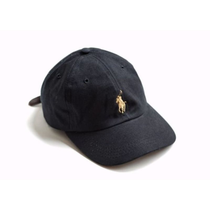 TOPI POLO RALPH LAURENT STRAP KULIT LEATHER CAP | TOPI POLO BASEBALL DISTRO MURAH PRIA WANITA