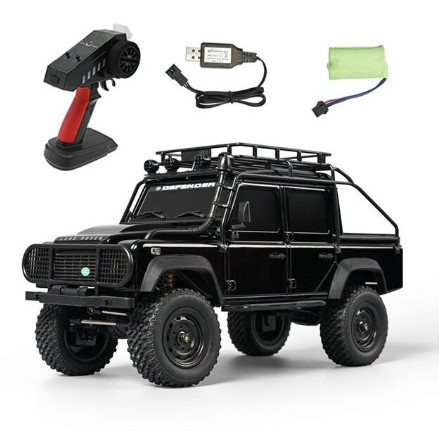 MN-111 D110 RTR METAL (BLACK) 1/18 4WD PORTAL RC ADV OFFROAD MN111