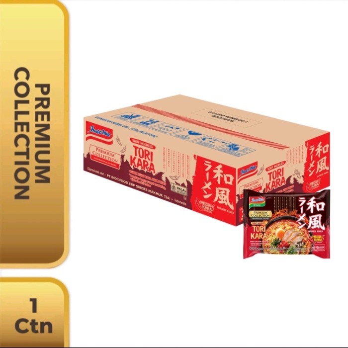 

Indomie Japanese TORI KARA Ramen 1 Dus isi 20 pcs