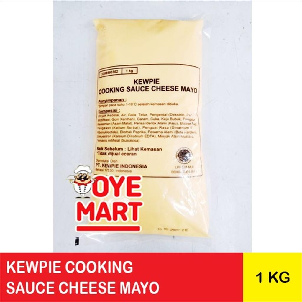 

KEWPIE COOKING SAUCE CHEESE MAYO 1KG