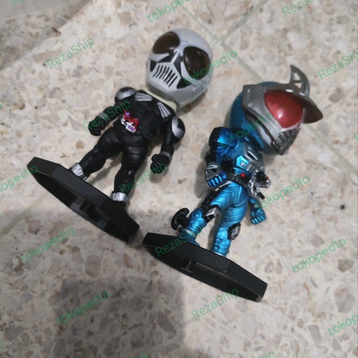 set wcf kamen rider skull accell trial form non ori kw