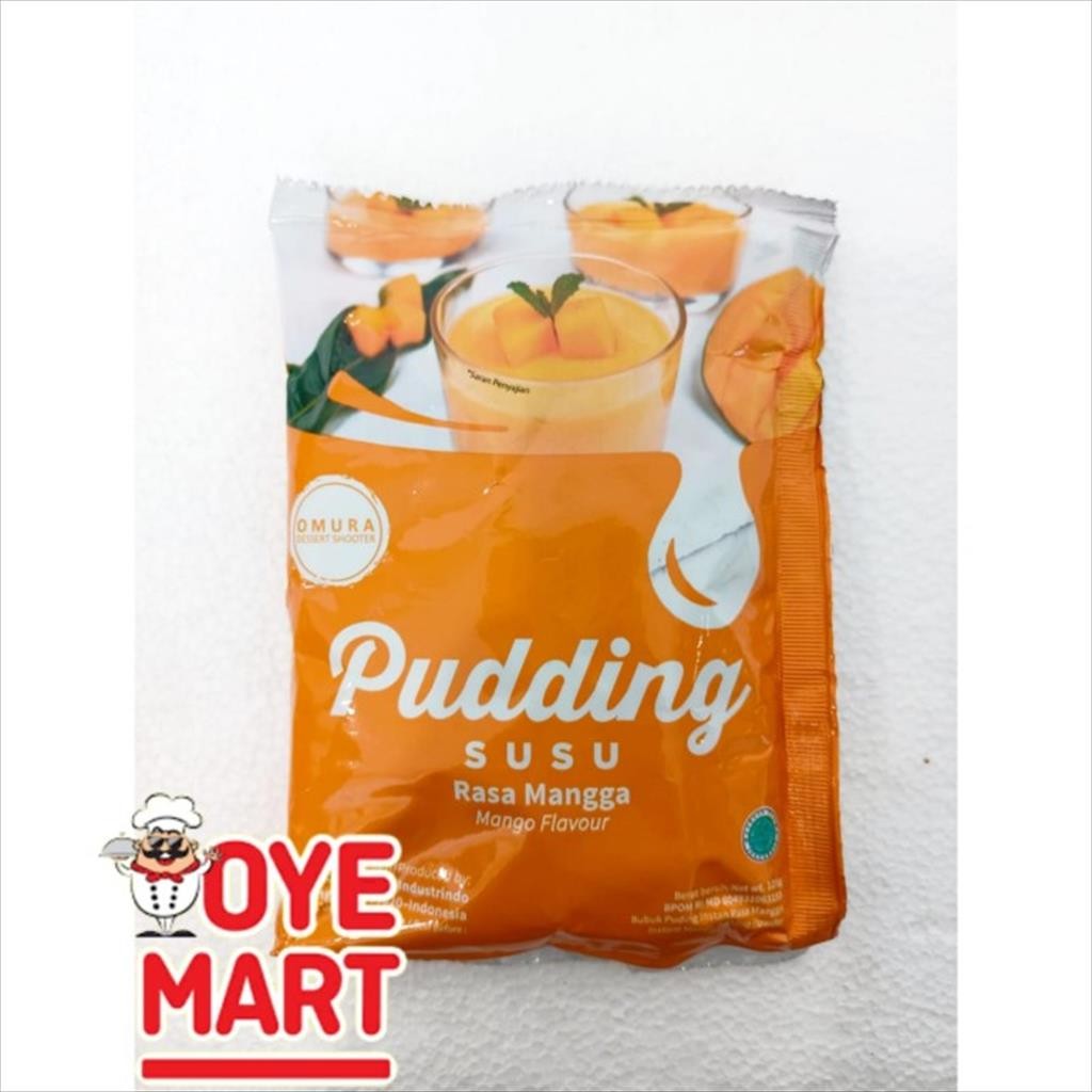 

OMURA PUDDING SUSU RASA MANGGA 125GR