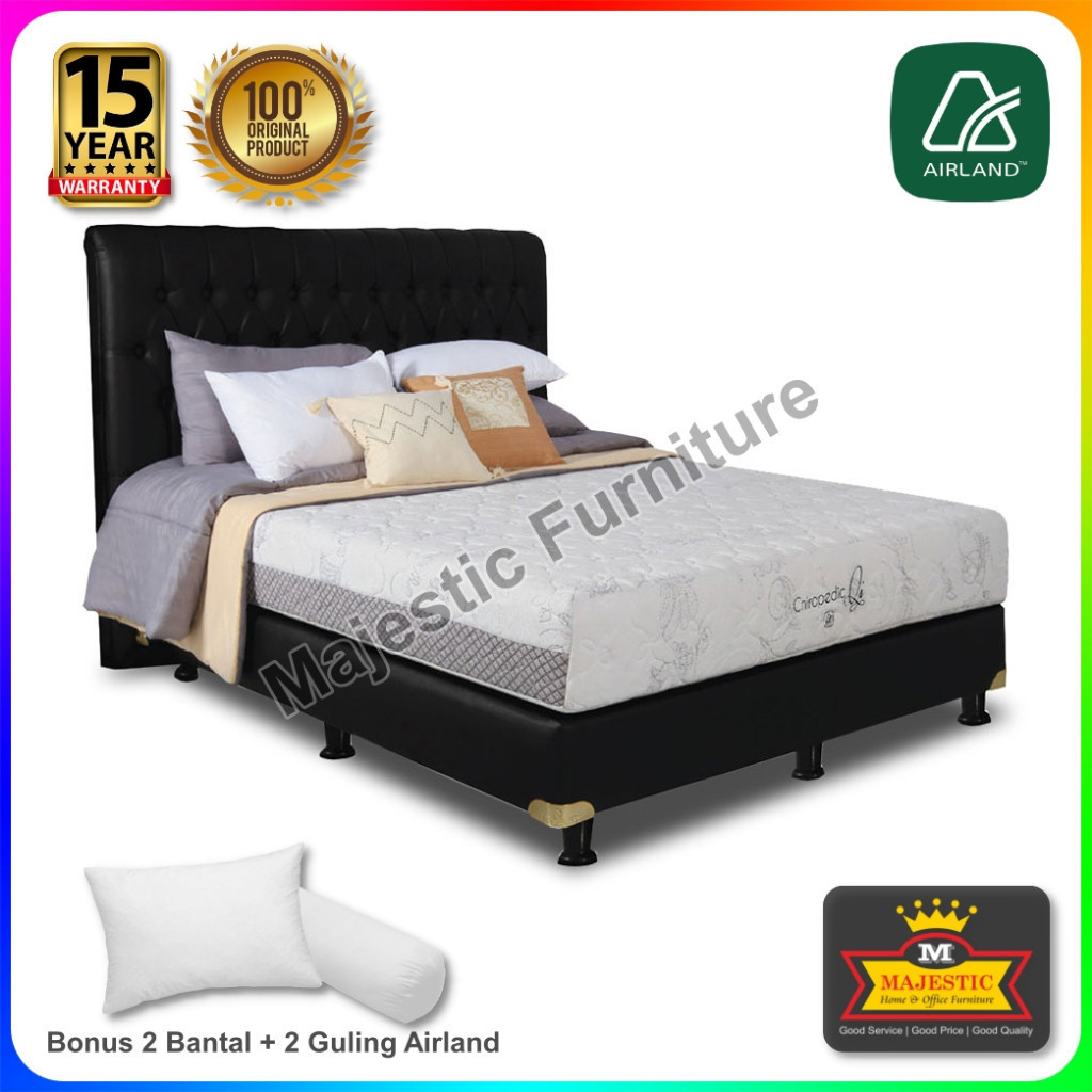 Set Spring Bed - Airland Chiropedic Qi Allegro - Jogja