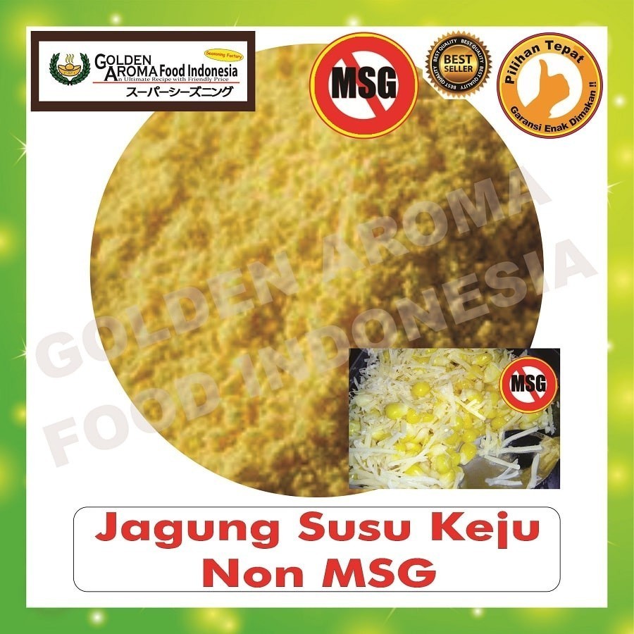 

Bubuk Tabur Rasa Jagung Susu Keju 500gr Bumbu Masak Serbaguna Murah Halal 1/2Kg Seasoning Powder