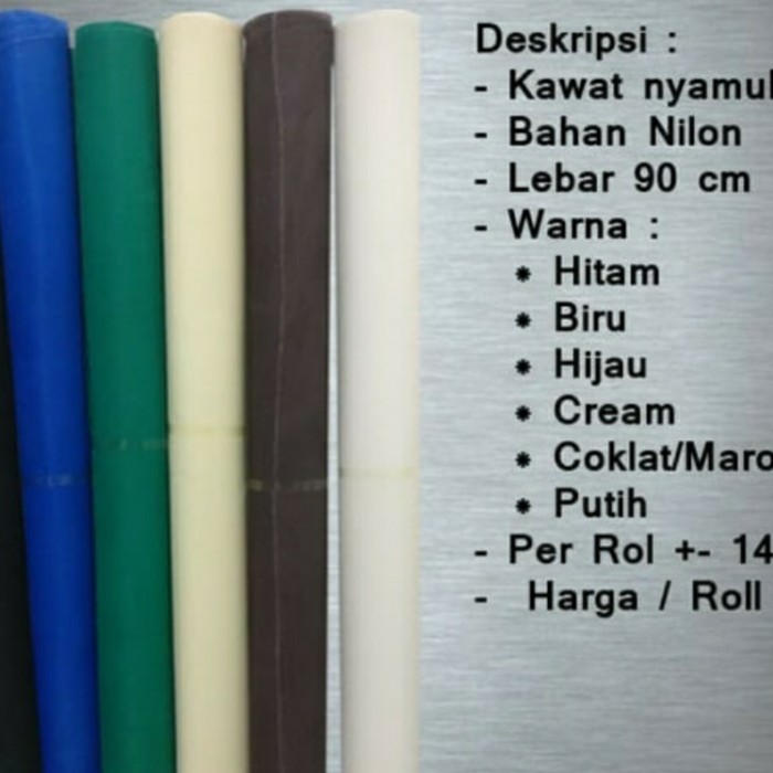 kawat nyamuk pvc