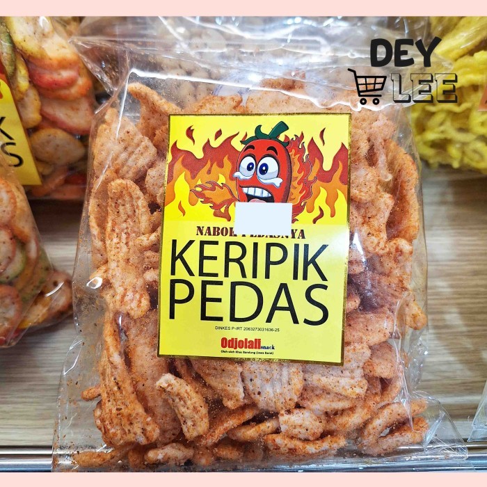 

Kerupuk Ikan Pedas Odjolali Snack Oleh-Oleh Bandung