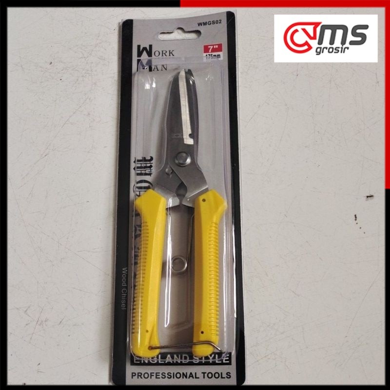 

WORKMAN gunting serbaguna / workman gunting baja ringan / workman gunting stik