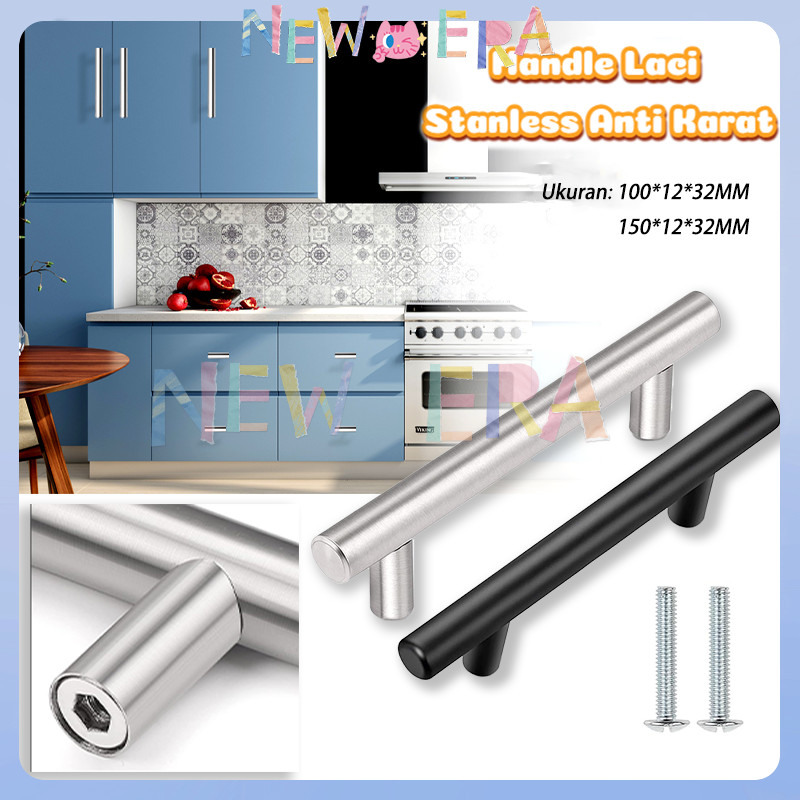 Handle Laci Tarikan Stainless Tarikan Anti Karat Handle Pintu Lemari