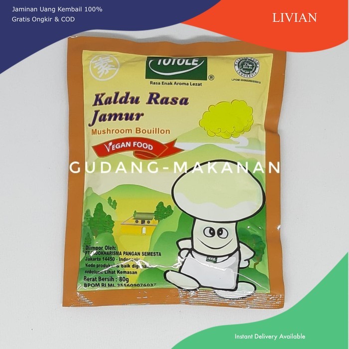 

lv Kaldu Jamur Totole 80gr