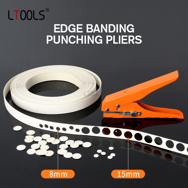 

8mm/10mm/12mm/15mm Edge Banding Punching Pliers Countersink Drill Credit Photo Paper Card Corner Round Puncher Paper Cutter