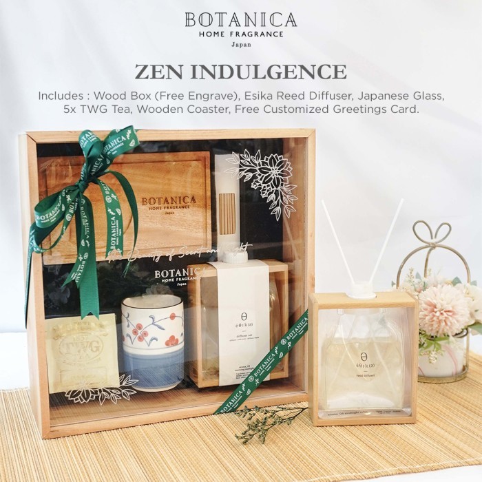 

Zen Indulgence Gift Set Botanica Hampers Hadiah Parcel Kado - Aroma 01