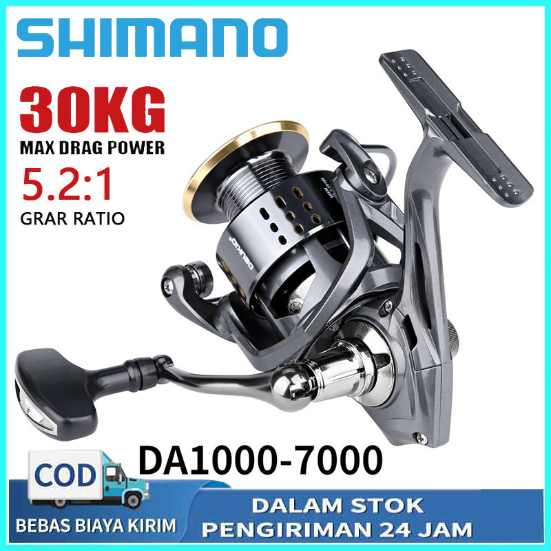 SHIMANO Deukio Reel Pancing Full Besi Laut Ukuran Rell Sarky 8000 Ril Real Shimano Stella Reel Panci