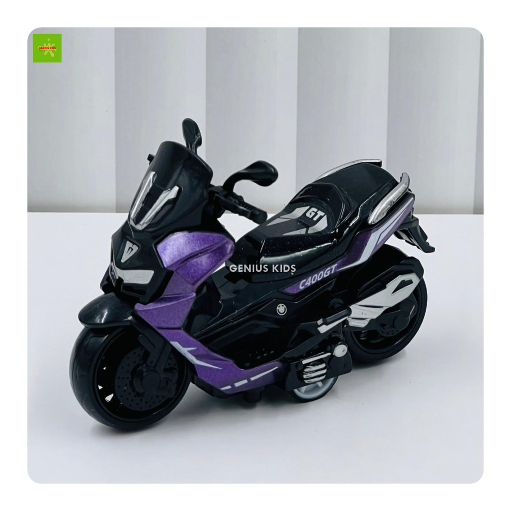 GENIUSKIDS MAINAN MINIATUR MOTOR NMAX DIECAST METAL