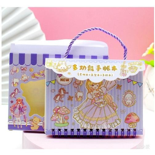 

UNIQQSO Buku Stiker Tas Spiral Aesthetic Kawai Anime Viral Terbaru Isi 14lembar Stiker 6 Lembar dan lembaran tempel stiker lainnya