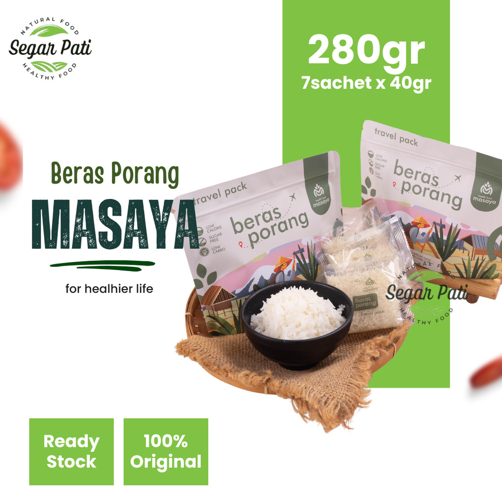 

MM1 Travel Pack Masaya Beras Porang - beras porang shirataki konjac diet health food