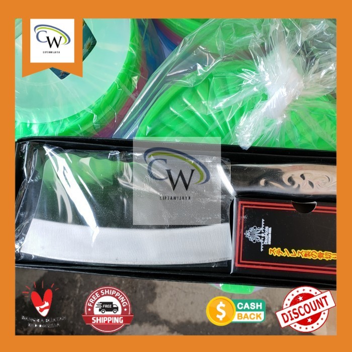 pisau daging/golok daging tebal stainless/golok tulang