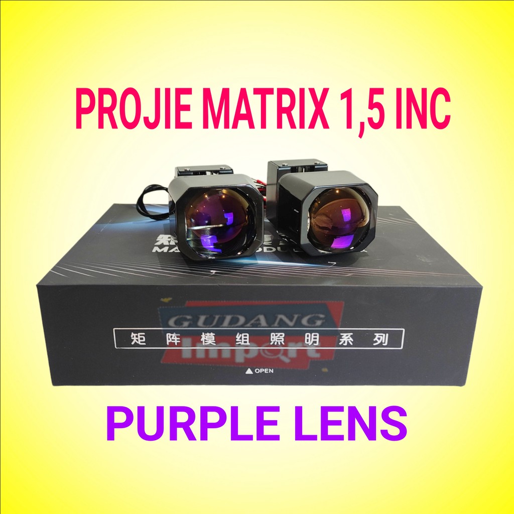 biled LAMPU PROJECTOR PROJIE BILED MATRIX X1 1.5 inch