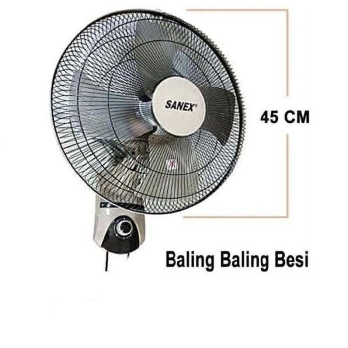 Sanex Kipas Angin Dinding  FW 1879 Wall Fan18 Inch