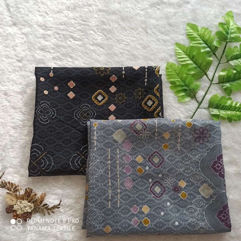 Elegan_Textile Kain Batik 50 motif Bahan Batik Sutra Foil / Bahan Batik Premium / Kain Batik Meteran