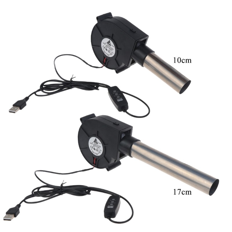BBQ Fan Air Blower Handheld Barbecue Fan Air USB Fan 5V Portable Fan Adjustable Dropship