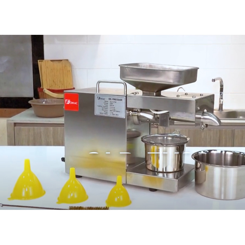 mesin pemeras minyak Oil Pressor Fomac OLP-ZY66 Mesin Pemeras Minyak Biji-bijian