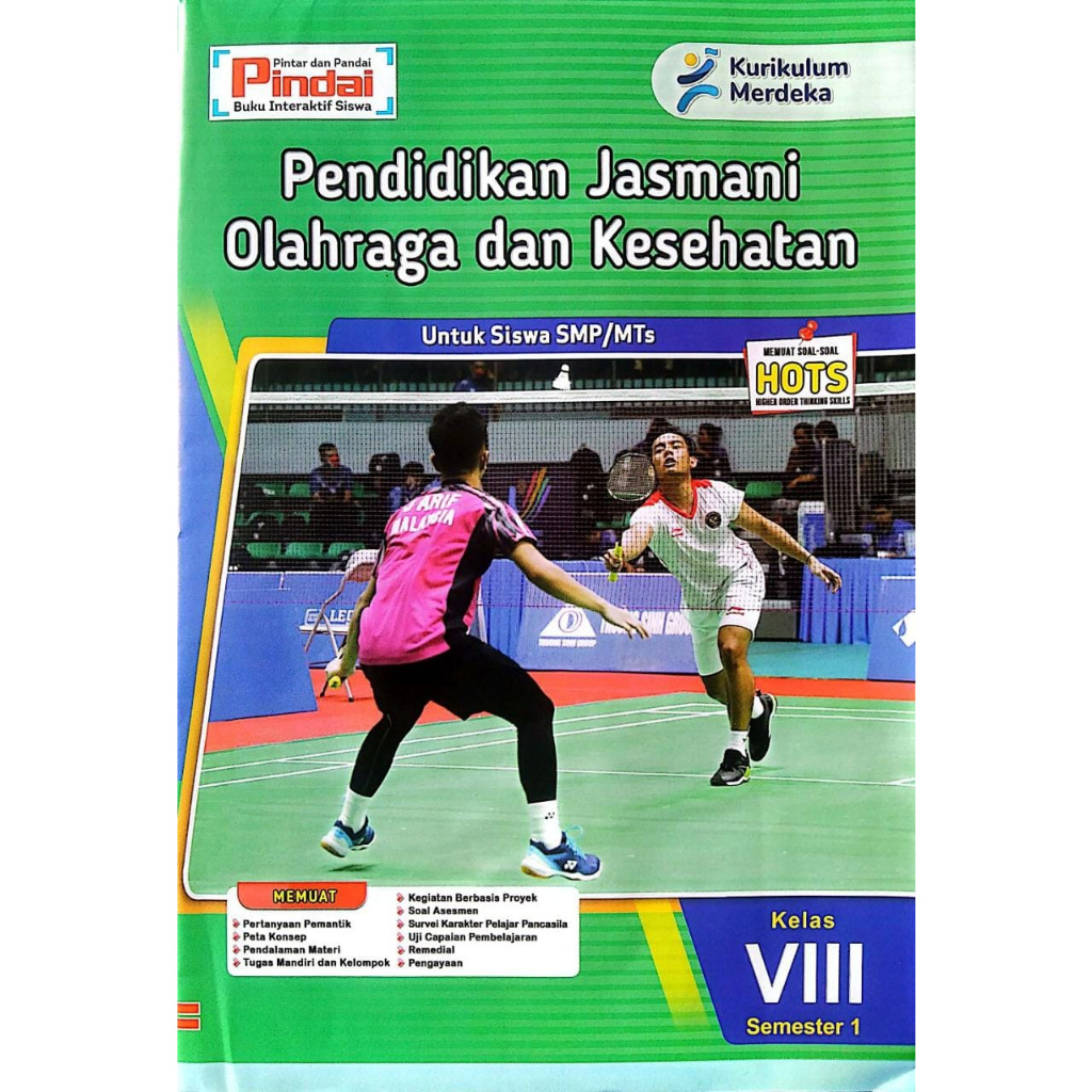 

Buku LKS PJOK Kelas 8 SMP/MTs Semester 1 Kurikulum Merdeka