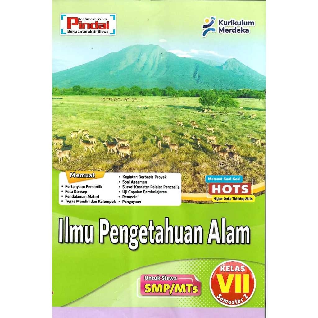 

Buku LKS IPA kurikulum Merdeka Kelas 7 SMP/MTs Semester 2