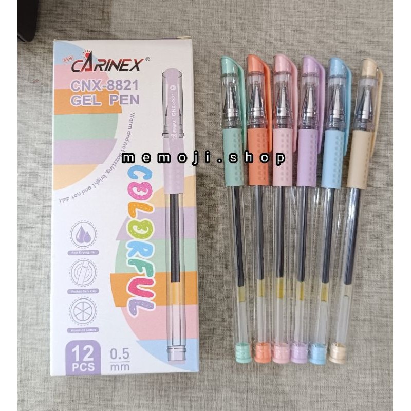 

Pulpen Carinex CNX-8821 COLORFUL (12pc)