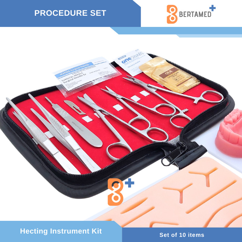 HECTING KIT / Hecting Set KIT Minor KIT Suturing KIT Hecting Pad