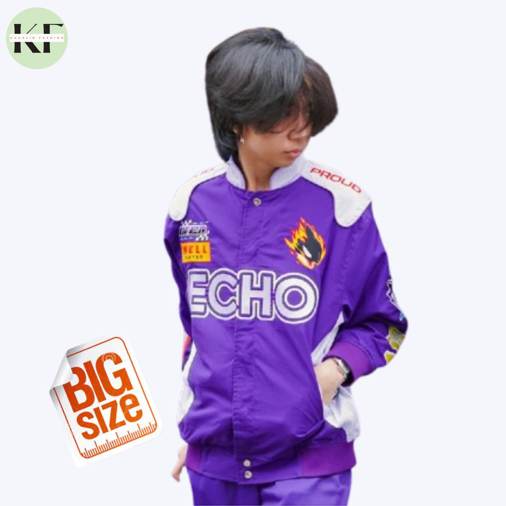 JAKET ECHO PH TERBARU TAHUN 2024 RRQ BLACKLIST EVOS ONIC ALTEREGO OVER SIZE S M L XL XXL XXXL XXXXL 