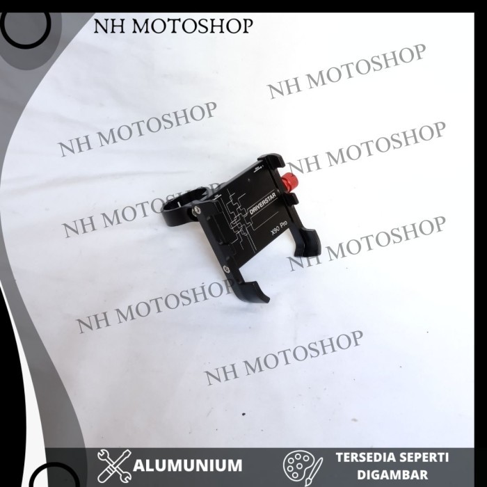 HOLDER HP STANG MOTOR PHONE HOLDER DRIVER PENYANGGA HP GPS UNIVERSAL BRACKET BRAKET BREKET NMAX AERO