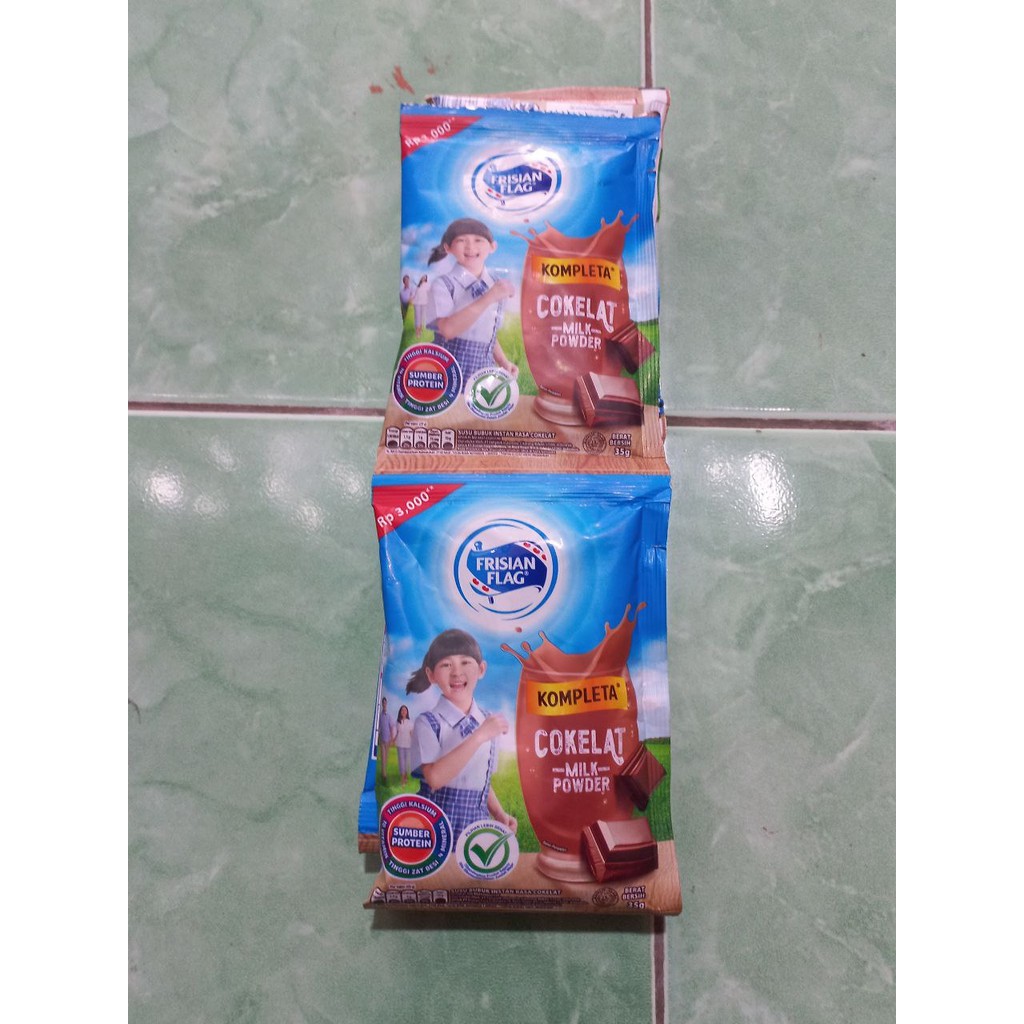 

Frisian Flag Kompleta Cokelat Milk Powder 35gr