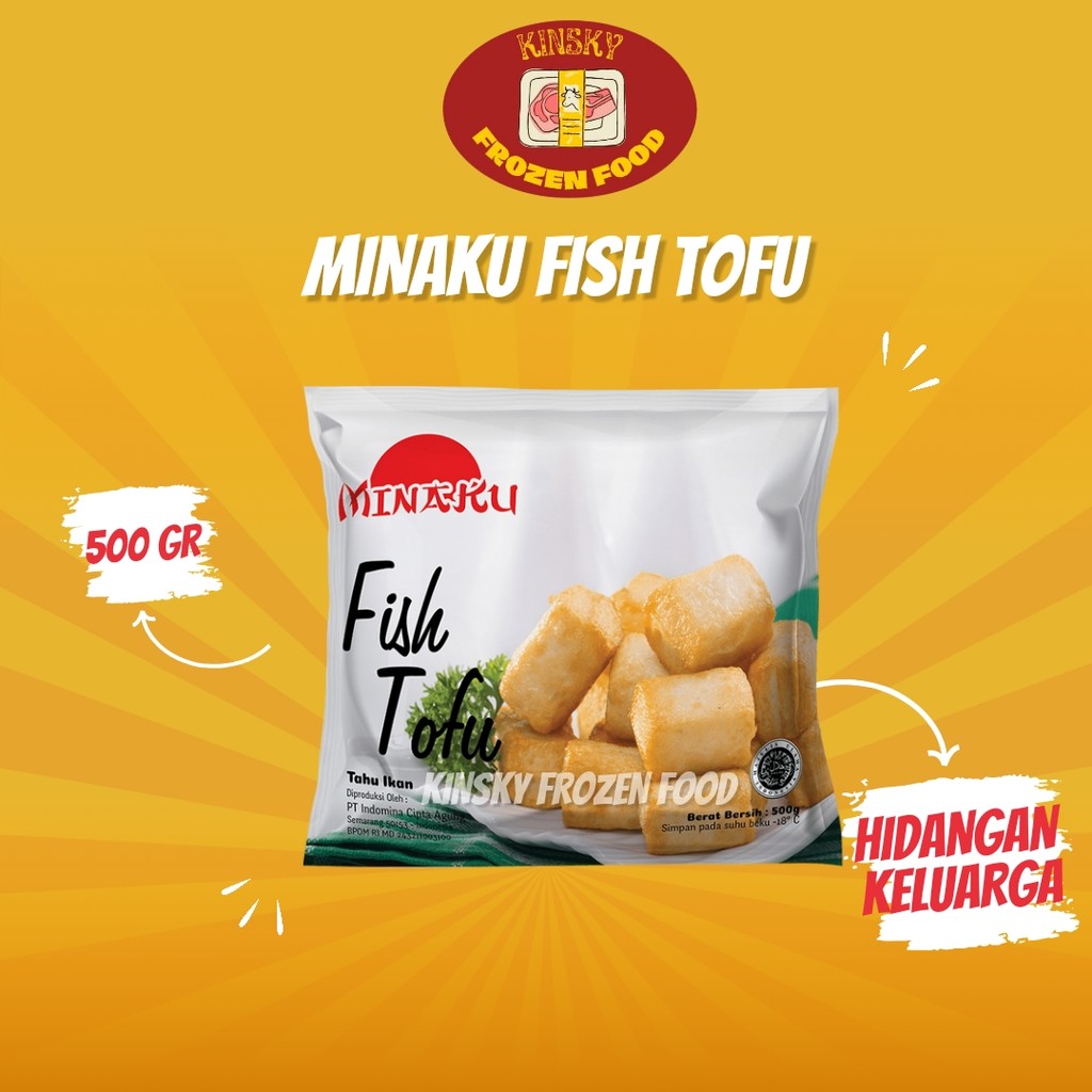 

MINAKU FISH TOFU 500GR / MINAKU FISH TOFU 500 GR