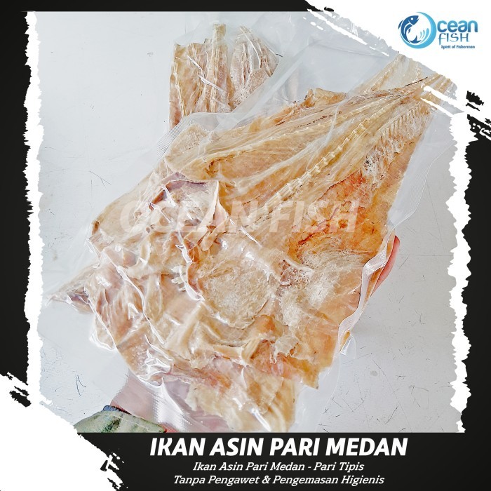 

Ikan Asin Pari Medan - Ikan Asin Tanpa Pengawet - Grade - 500 gram