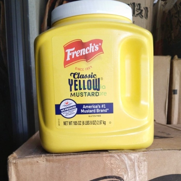 

french classic yellow mustard french's classic yellow mustard