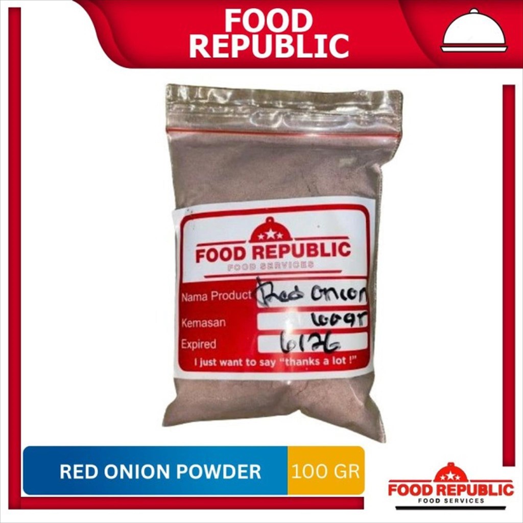 

Red Onion Powder / Bawang Merah Bubuk / Shallot 100GRAM Murni Halal Import