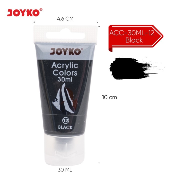 

Cat Akrilik Acrylic Color Joyko ACC-30ML - Red Purple