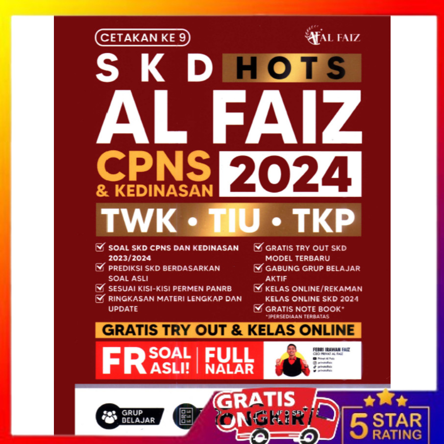 

BELI 3 GRATIS 1 BUKU ALL-NEW TES CPNS 2024-2025 PUSAT CPNS