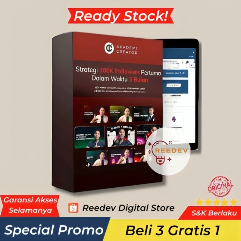 

[GARANSI UPDATE ] AKADEMI KREATOR FULL VERSION 2024 - BANG OGUT MUDACUMANSEKALI - E-COURSE BEST SELLER E-COURSE AKADEMI CREATOR FULL VERSION 2024