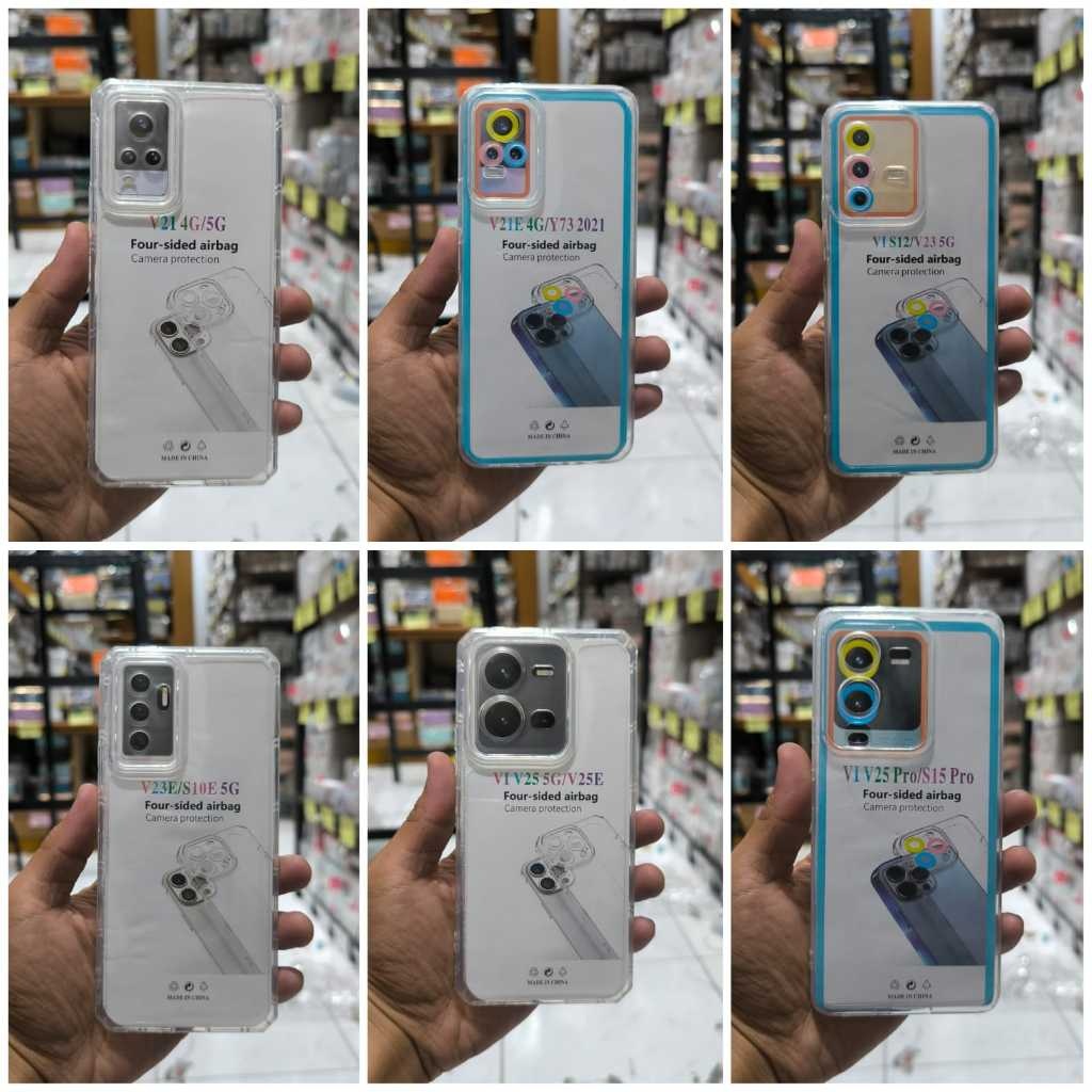 [ VIVO V21 4G | V21 5G | V21E 4G | V23 5G | V23E | V25 5G | V25E | V25 PRO ] CLEAR CASE AIRBAG TRANS