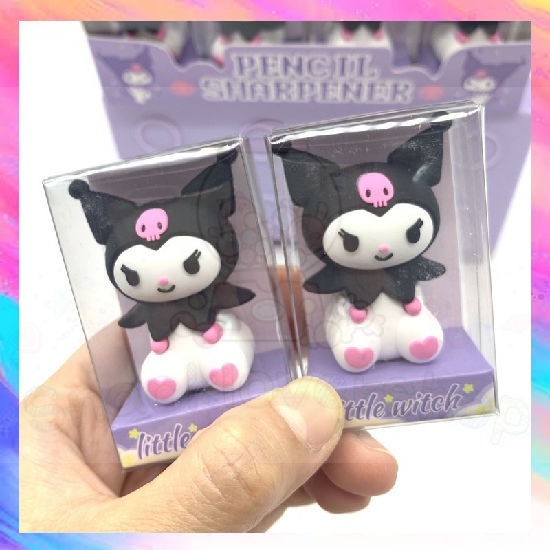 

COD Rautan Miniatur Kuromi Peraut Kado Unik Murah Motif Sanrio Kuromi Melody Cinnamonroll