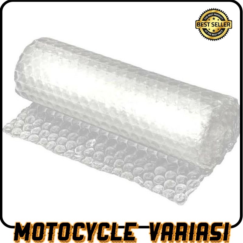 

BUBBLE WRAP / TAMBAHAN BUBBLE AGAR BARANG AMAN LEBIH SAFETY