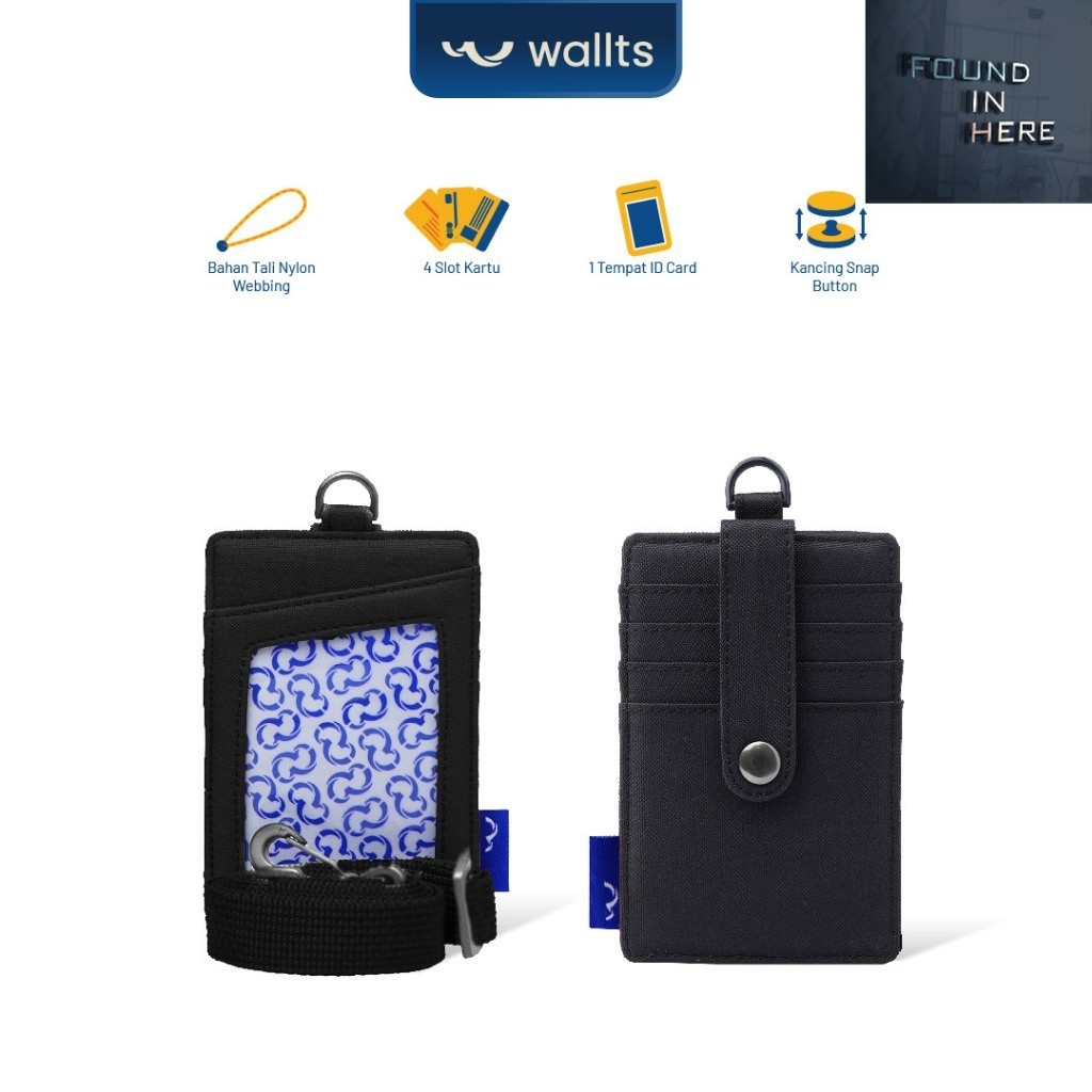 

PPROMO HOT TERMURAH!! / Wallts Exon - Lanyard Name Tag Id Card Pria Wanita