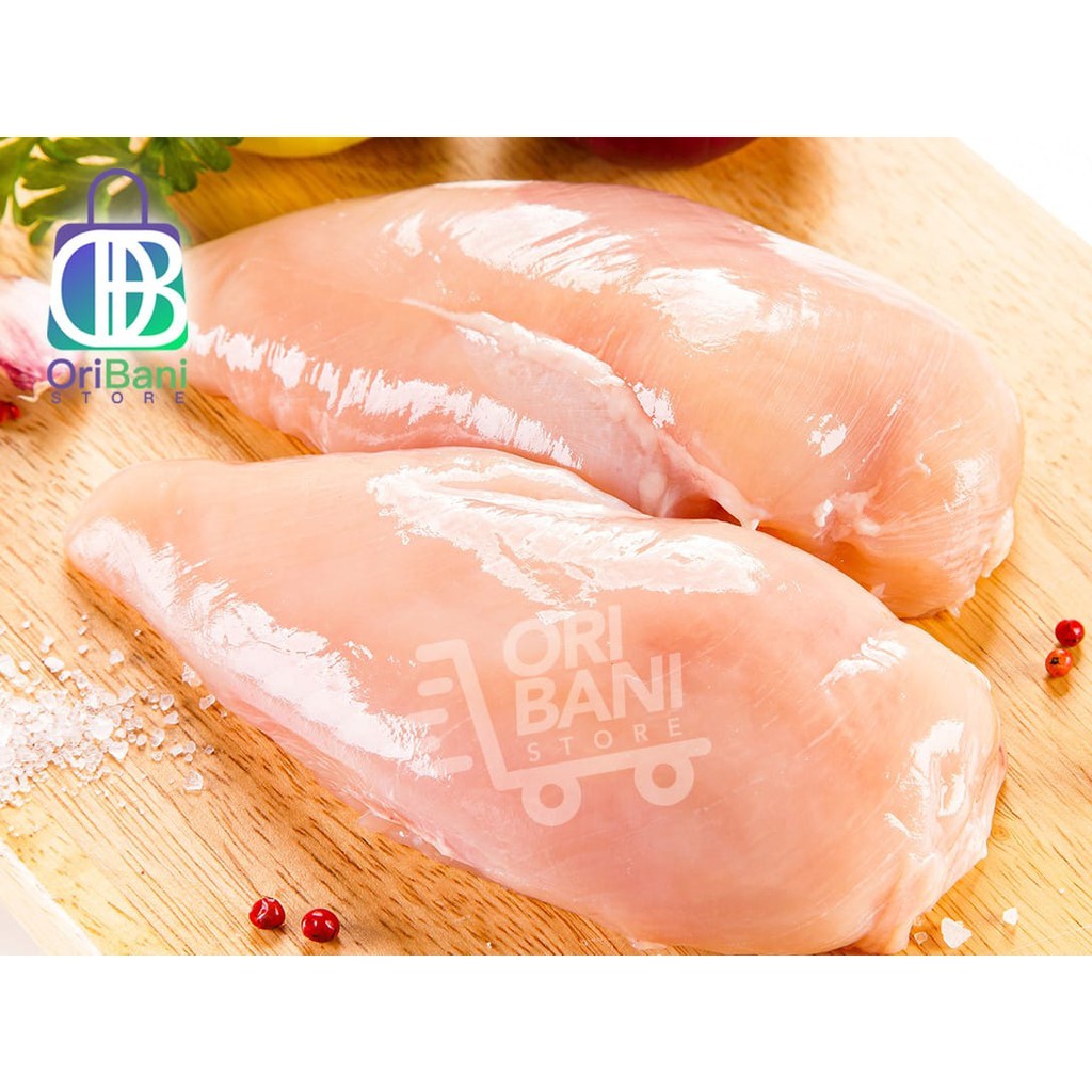 

【COD】Dada ayam fillet boneless tanpa kulit 1 kg