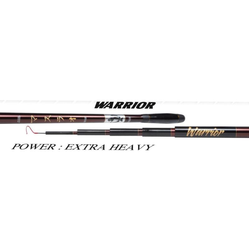 Joran Tegek Panjang Maguro Carbon Pole Warrior Pilih Ukuran