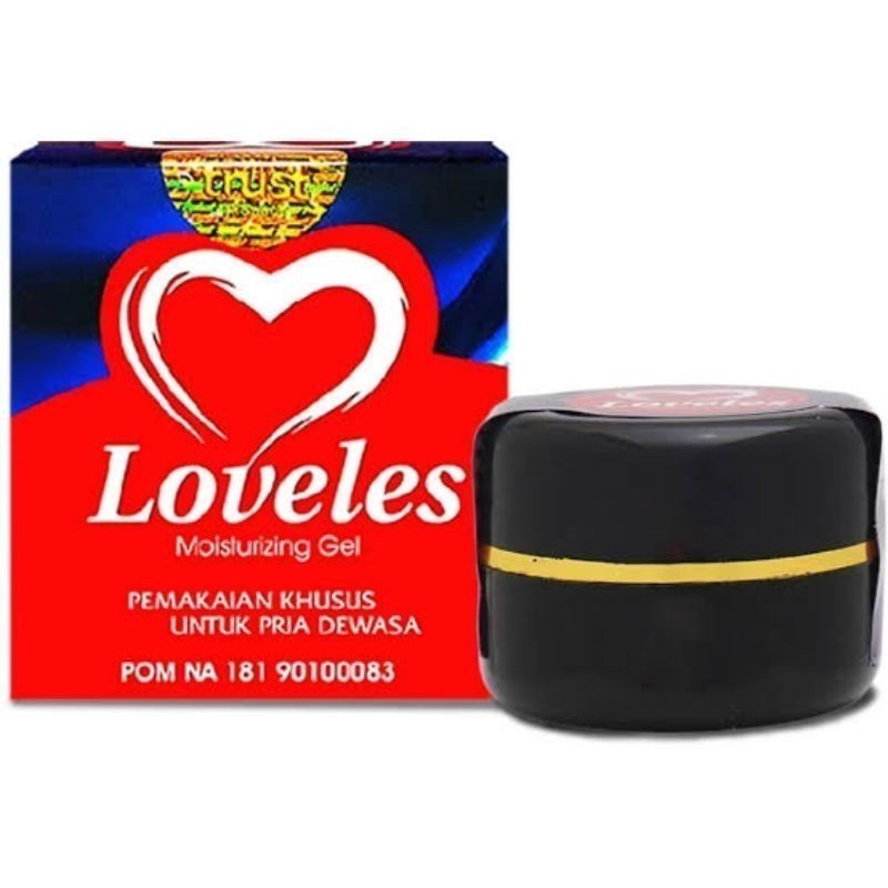 LOVELES ORIGINAL - Loveles Moisturizing Gell Asli Original BPOM Halal