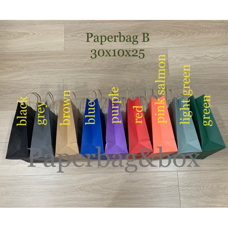 

ACEH.OYU 131472 paperbag warna 30x10x25
